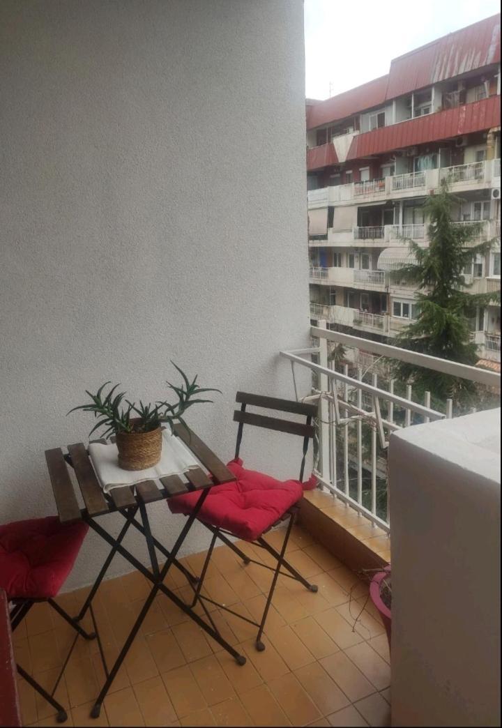 City Center White Apartment! Skopje Exterior foto
